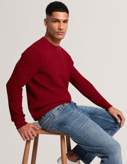 Men|Sale LEOCADI Herringbone Trim Textured Knit Sweater - Ted Baker