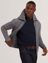 Men|Sale VARINK Twisted Yarn Knit Zip-Through Jumper - Ted Baker
