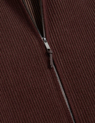 Men|Sale ROMANI Rib Knit Funnel Neck Zip-Up Sweater - Ted Baker