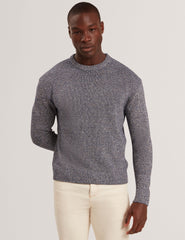 Men|Sale CHARLIZ Relaxed Fit Twist Weave Knitted Sweater - Ted Baker
