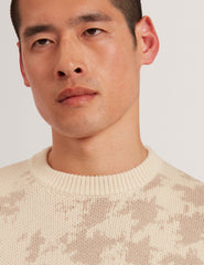 Men|Sale ZENDAYD Houndstooth Print Chunky Knit Jumper - Ted Baker
