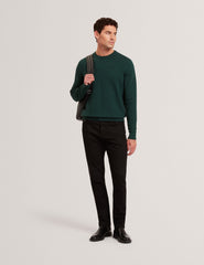 Men|Sale SAINSY Branded Texture Crew Neck Jumper - Ted Baker