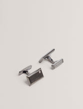 Men|Sale KRISTOL Crystal Detail Brushed Metal Cufflinks - Ted Baker
