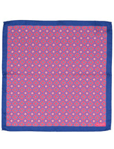 Men WINKLYPS Geometric Tile Silk Pocket Square - Ted Baker