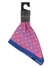 Men WINKLYPS Geometric Tile Silk Pocket Square - Ted Baker