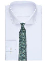 Men YORKT Scrolling Floral Satin Tie - Ted Baker