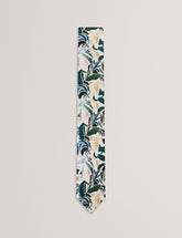 Men BOYTONN - Painted Floral Print Silk Tie - Ted Baker