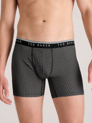 Men 4 Pack Cotton Stretch Boxer Briefs - Ted Baker