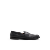 Men PARLIAMENT - Grained Leather Penny Loafers - Ted Baker