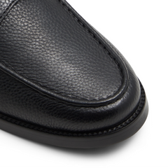 Men PARLIAMENT - Grained Leather Penny Loafers - Ted Baker