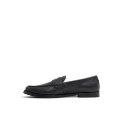 Men PARLIAMENT - Grained Leather Penny Loafers - Ted Baker