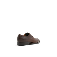 Men REGENT - Brown Smooth Leather Derby Shoes - Ted Baker