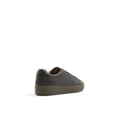 Men WESTWOOD - Black Leather Cup Sole Sneakers - Ted Baker