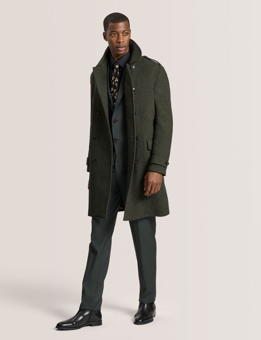 Sale|Men WINDYHILL - Twill Overcoat - Ted Baker