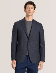 Sale|Men WELLINGTON – Single Breasted Two Button Notch Patch Pocket Weave Jacket - Ted Baker