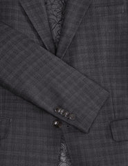 Sale|Men WRIGHT-TATTERSALL – Single Breasted Two Button Notch Fully Fashioned Tattersall Suit Jacket - Ted Baker