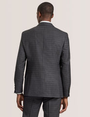 Sale|Men WRIGHT-TATTERSALL – Single Breasted Two Button Notch Fully Fashioned Tattersall Suit Jacket - Ted Baker