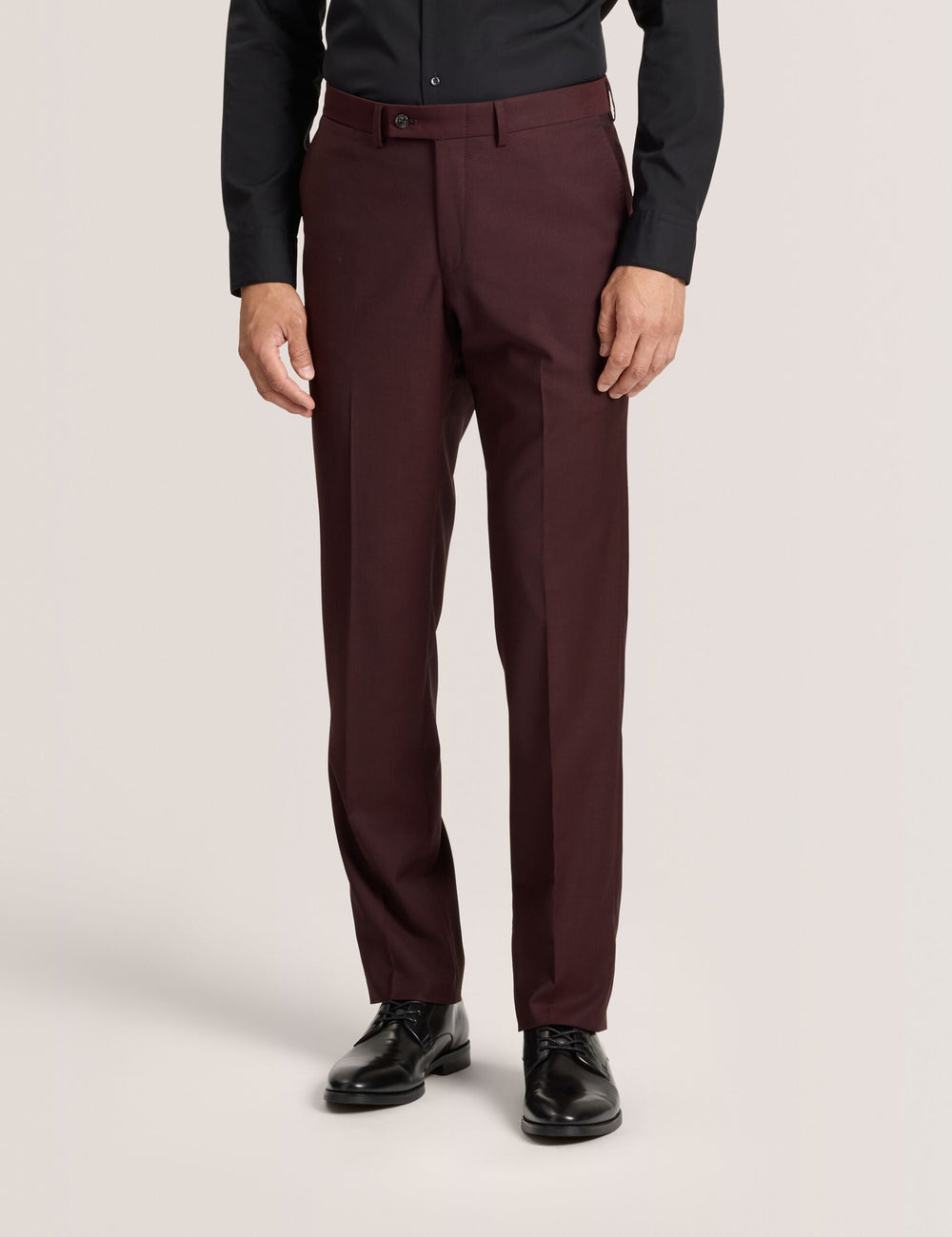 Sale|Men WINTER-TWILL – Flat Front Twill Suit Pant - Ted Baker