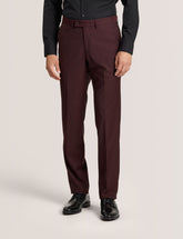 Sale|Men WINTER-TWILL – Flat Front Twill Suit Pant - Ted Baker
