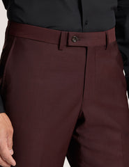 Sale|Men WINTER-TWILL – Flat Front Twill Suit Pant - Ted Baker
