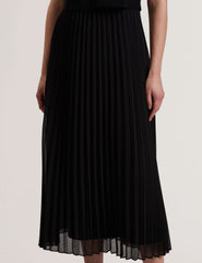 Women LARNAHH - Pleated Midi Dress With Removable Knit Tank - Ted Baker