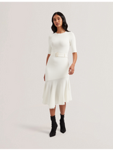 Women SAMALEE - Flippy Hem Knitted Midi Dress - Ted Baker