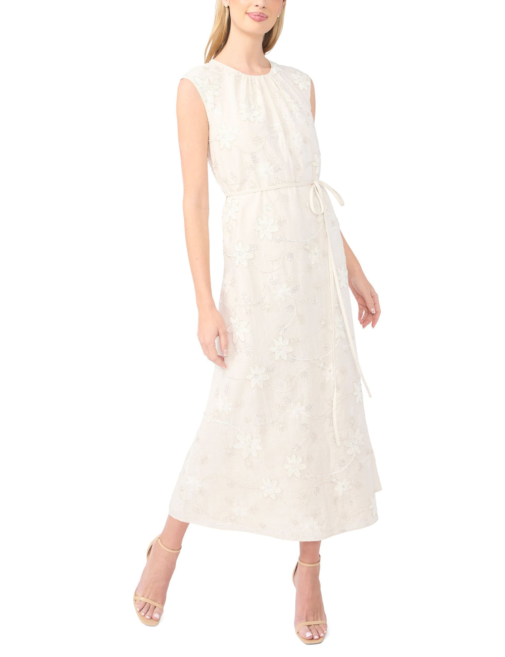 Women PARKER Beaded Gathered Neck Maxi Dress - Ted Baker