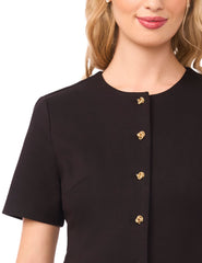 Women VALENTINA Tailored Drop Waist Buttoned Mini Dress - Ted Baker