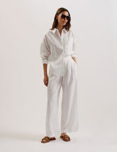 Women TOLOCA - Oversized Linen Shirt - Ted Baker