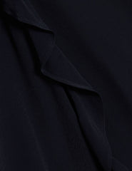 Women KAYFA - Waterfall Ruffle Trim Long Sleeve Blouse - Ted Baker