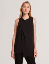 Women ICANA - Draped Front Asymmetric Sleeveless Top - Ted Baker