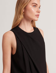 Women ICANA - Draped Front Asymmetric Sleeveless Top - Ted Baker