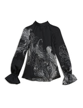 Women JOELLAH - High Neck Long Sleeve Blouse - Ted Baker