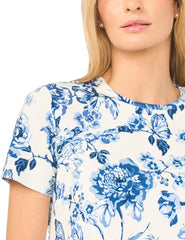 Women WILLOW Porcelain Print Slim Fit T-Shirt - Ted Baker