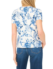Women WILLOW Porcelain Print Slim Fit T-Shirt - Ted Baker