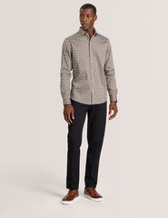 Men SOREN - Long Sleeve Archie Print Shirt - Ted Baker