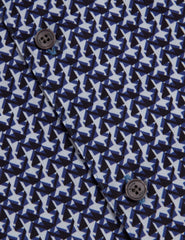 Men ALPHSO SS Regular Fit Geo Shirt - Ted Baker