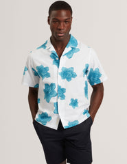 Men ATALAI Bold Floral Seersucker Short Sleeve Shirt - Ted Baker