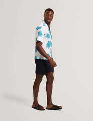 Men ATALAI Bold Floral Seersucker Short Sleeve Shirt - Ted Baker