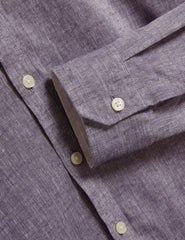 Men PRYNN Linen Cotton Woven Long Sleeve Shirt - Ted Baker