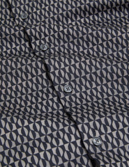 Men CAMBAY Geometric Leaf Print Short Sleeve Shirt - Ted Baker