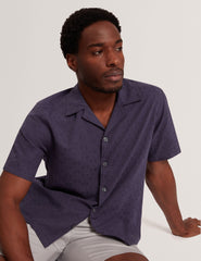 Men FLEURRE Jacquard Floral Cotton Short Sleeve Shirt - Ted Baker