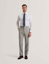 Men RALPHS - Tailored Fit Sharkskin Wool Suit Pants - Ted Baker