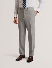 Men RALPHS - Tailored Fit Sharkskin Wool Suit Pants - Ted Baker