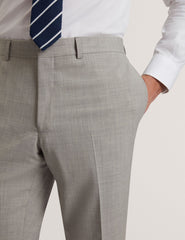 Men RALPHS - Tailored Fit Sharkskin Wool Suit Pants - Ted Baker