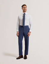 Men JAYS - Textured Woven Wool Suit Pants - Ted Baker