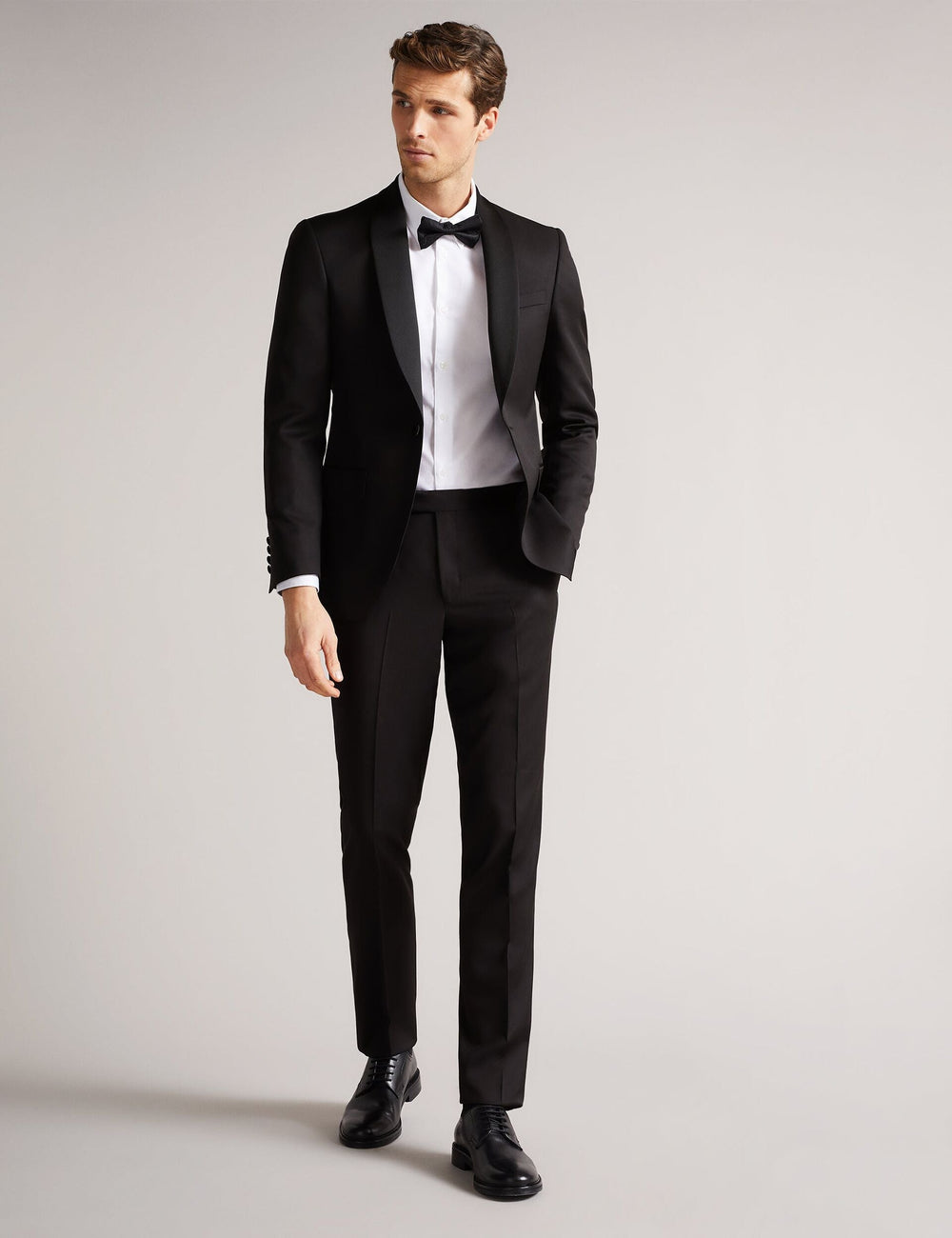 Men TUX TROUSER - Black - Ted Baker