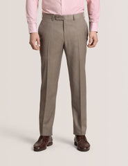 Men WINTER Subtle Check Modern Fit Wool Suit Pants - Ted Baker