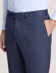 Men WINTER Textured Modern Fit Wool Suit Pants - Ted Baker