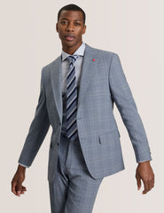Men WRIGHT Soft Check Modern Fit Wool Suit Jacket - Ted Baker